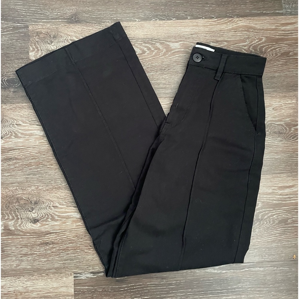 Black Cotton on Cargo Pants